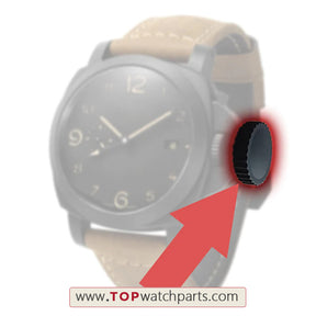 Pam Panerai Luminor 1950 Watch PAM441のセラミックウォッチクラウンカバーパーツ