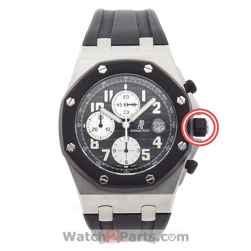 rubber watch crown for AP Audemars Piguet Royal Oak Offshore 42mm automatic watch 26170 25940