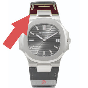 ساعة بحزام جلدي من الداخل لحزام الساعة PP Patek Philippe Nautilus 5711/5712