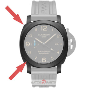 Sostituire la custodia per orologio in ceramica per Panerai Luminor 1950 PAM00441 Cal.P.9001 Movimento d'oro