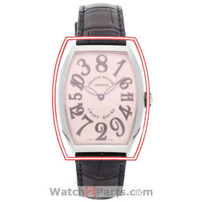 sapphire crystal glass for Franck Muller Crazy Hours FM 5850 automatic watch