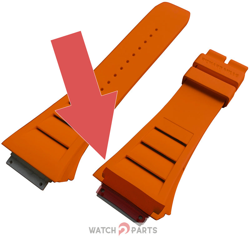 watch strap inserts inside for RM Richard Mille automatic watch leather/rubber band