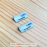 strap metallic inserts inside for Cartier SANTOS DUMONT automatic watch