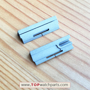 strap metallic inserts inside for Cartier SANTOS DUMONT automatic watch