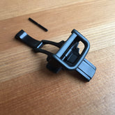 20mm matte black PVD push-button deployment watch buckle/clasp for Panerai Radiomir Luminor watch band/strap - topwatchparts.com