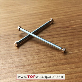 steel 31.3mm watch screw tube for Diesel Little Daddy watch band connect link - topwatchparts.com