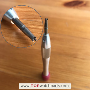 steel 4/5 prongs screwdriver for RM Richard Mille watch bezel / case back screw parts tools - topwatchparts.com