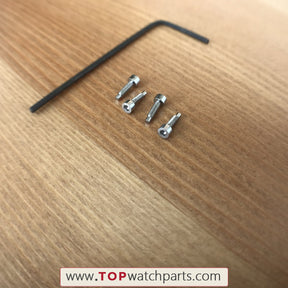 inner Hexagon watch screw for bell ross BR01 46mm watch case back parts - topwatchparts.com