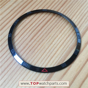 aluminium alloy scale bezel inserts for ORIS Sports Artix GT 44mm automatic watch - topwatchparts.com