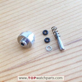 steel timing pusher button for IWC CLASSIC PILOT'S IW3706 automatic watch - topwatchparts.com