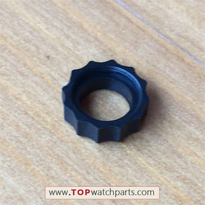 watch crown resinous ring for Versace V-Race 45.5mm automatic quartz watch - topwatchparts.com