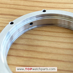 brushed steel bezel for AP Audemars Piguet ROO Royal Oak Offshore Diver 26730st Chronograph watch - topwatchparts.com