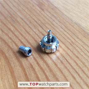 screw watch crown for SEIKO Sportura Chronograph watch - topwatchparts.com