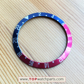 blue&red black&red coke watch bezel for TUDOR Black Bay GMT M79830 watch - topwatchparts.com