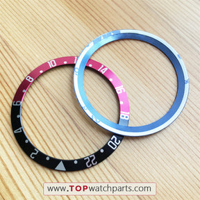 blue&red black&red coke watch bezel for TUDOR Black Bay GMT M79830 watch - topwatchparts.com