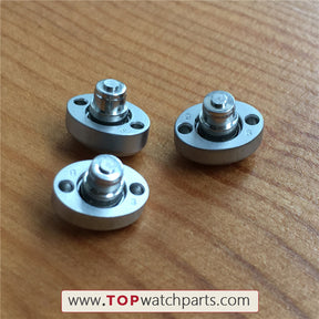 titanium watch button pusher for Tissot T-Touch Expert Titanium Compass watch - topwatchparts.com