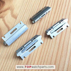 high quanlity quick release watch strap inserts for Cartier SANTOS Quickswitch watch leather band - topwatchparts.com