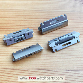 high quanlity quick release watch strap inserts for Cartier SANTOS Quickswitch watch leather band - topwatchparts.com