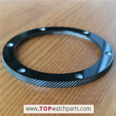 ceramic watch bezel inserts for Hublot Big Bang 44mm automatic watch - topwatchparts.com