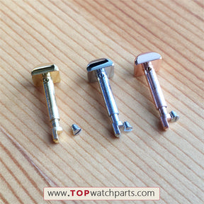 quadrangular pyramid watch screw tube rod for Cartier Pasha watch lug connect link kit - topwatchparts.com