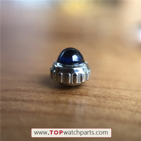 sapphire crystal watch crown for Cartier Ronde 42mm man watch (3517) - topwatchparts.com