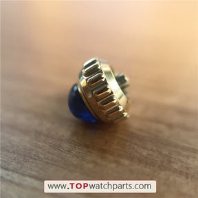 sapphire crystal watch crown for Cartier Ronde 42mm man watch (3517) - topwatchparts.com