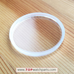 pot cover sapphire crystal glass for Blancpain Fifty Fathoms Automatique 5015 watch - topwatchparts.com