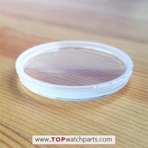 pot cover sapphire crystal glass for Blancpain Fifty Fathoms Automatique 5015 watch - topwatchparts.com