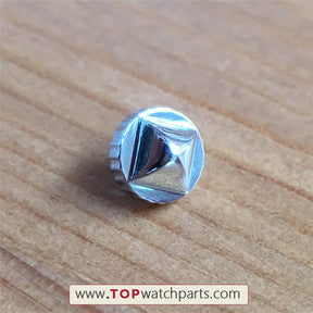 Four pyramid watch crown for Gucci Diamantissima 22mm quartz watch - topwatchparts.com