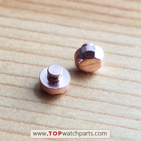 steel screw tube rivet ornaments for Chopard Happy Diamonds 36mm automatic watch - topwatchparts.com