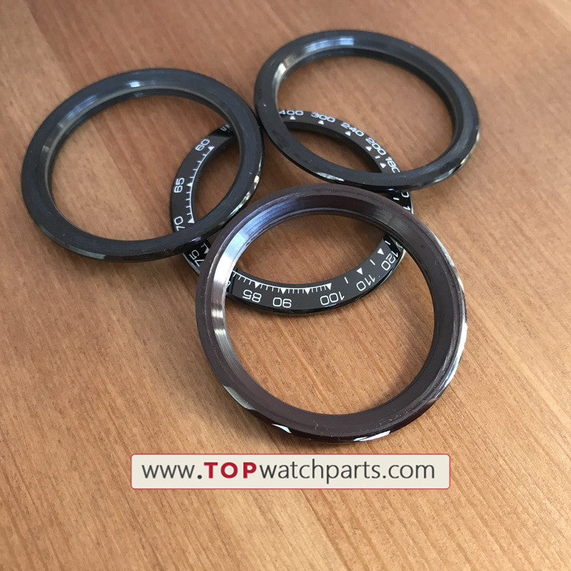 for Rolex Cosmograph Daytona Watch Ceramic bezel inserts 116500 parts(rose gold/gold/black/brown) - topwatchparts.com
