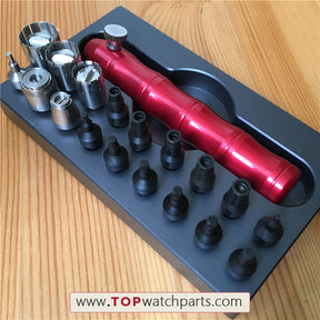 crown&button tubes' screwdriver removal tool for Rolex Tudor Carl F.Bucherer watch - topwatchparts.com