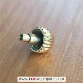 pumpkin screw push watch crown for Breitling Chronomat blackbird watch - topwatchparts.com