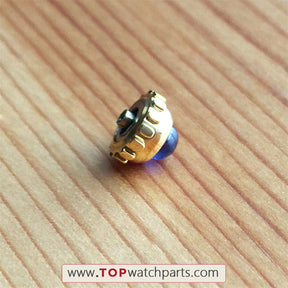 Sapphire watch crown for Cartier Must Vendome tank Vermeil Quartz watch - topwatchparts.com