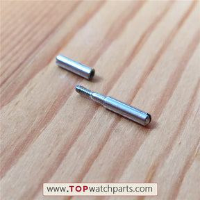 13.5mm screwtube for Breguet Reine De Naples watch leather band and 16mm buckle - topwatchparts.com