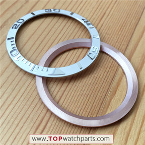 aluminium alloy bezel for Rolex Yacht-Master 40mm automatic watch 116621 116622 126622 - topwatchparts.com