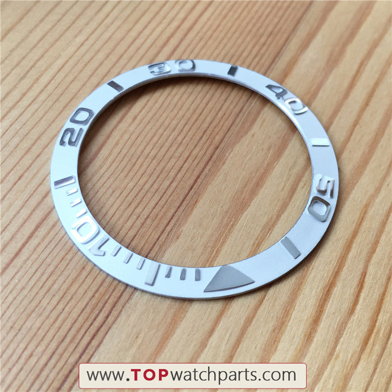 aluminium alloy bezel for Rolex Yacht-Master 40mm automatic watch 116621 116622 126622 - topwatchparts.com
