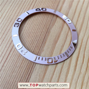 aluminium alloy bezel for Rolex Yacht-Master 40mm automatic watch 116621 116622 126622 - topwatchparts.com