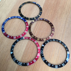 pepsi coke watch bezel Inserts for Rolex Oyster Perpetual Date GMT-Master watch replacement parts - topwatchparts.com
