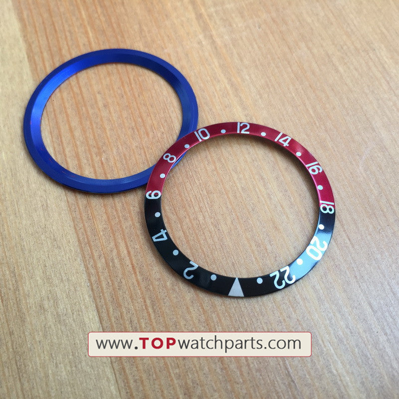 pepsi coke watch bezel Inserts for Rolex Oyster Perpetual Date GMT-Master watch replacement parts - topwatchparts.com