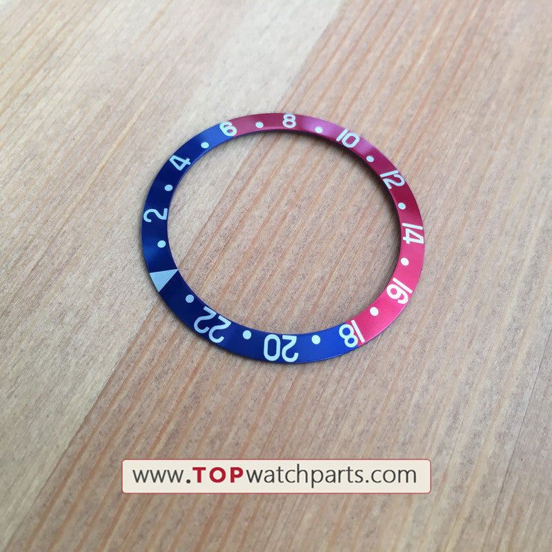 pepsi coke watch bezel Inserts for Rolex Oyster Perpetual Date GMT-Master watch replacement parts - topwatchparts.com