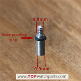 steel watch winding crown stem extender for watch broken stem extender - topwatchparts.com