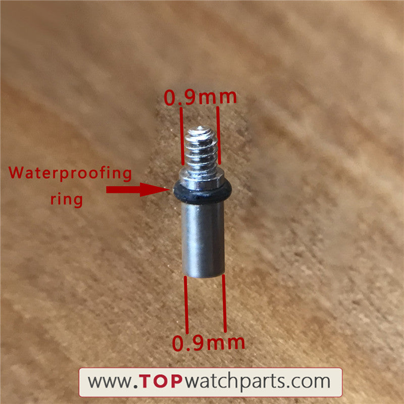 steel watch winding crown stem extender for watch broken stem extender - topwatchparts.com