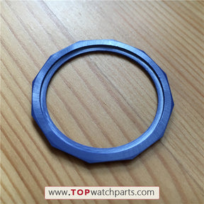 aluminium bezel for TAG HEUER AQUARACER automatic watch WAY201 - topwatchparts.com