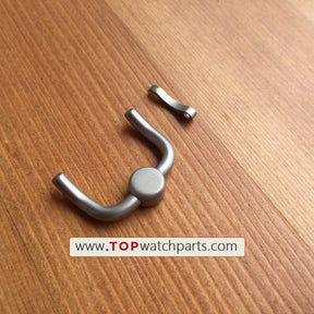 18mm matte Titanium color watch buckle/clasp for Bell ross watch band/strap - topwatchparts.com