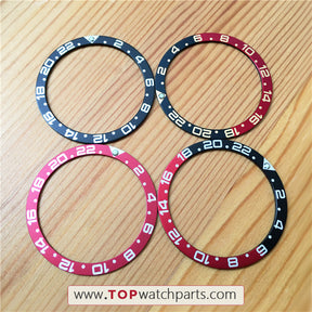 pepsi watch bezels inserts for Seiko Diver/Prospex GMT watch parts - topwatchparts.com