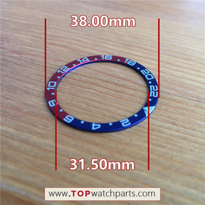 pepsi watch bezels inserts for Seiko Diver/Prospex GMT watch parts - topwatchparts.com