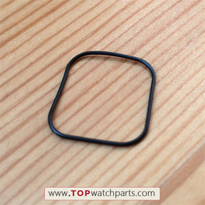 rubber waterproof back cover ring for Cartier Tank Francaise watch - topwatchparts.com