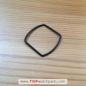 rubber waterproof bezel/back cover ring for Cartier Roadster automatic watch - topwatchparts.com