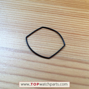 rubber waterproof bezel/back cover ring for Cartier Roadster automatic watch - topwatchparts.com